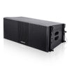 Sound Town ZETHUS-210BPW-R | REFURBISHED: ZETHUS Series Dual 10" Powered Line Array Loudspeaker with Onboard DSP, Black - Left panel
