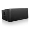 Sound Town ZETHUS-212LMH | Dual 12" 3-Way 3200W Full-Range Variable Curvature Line Array Loudspeaker, w/ Coaxial Neodymium MF/HF, Neodymium LF, Plywood, Black - Left View