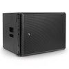ZETHUS-A18SPW | 18" 1600W Powered Line Array Subwoofer with Class-D Amplifier, DSP Presets, Birch Plywood, Black - Right View