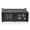 Sound Town ZETHUS-A26PW-R | REFURBISHED: Dual 6.5" Powered Line Array Speaker w/ Class-D Amplifier, 4 Selectable DSP Modes, Black - Back Panel