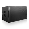 Sound Town ZETHUS-IP118S 18" 1800W Water-Resistant Passive Line Array Subwoofer with 4.5" Voice Coil, Black - IP55