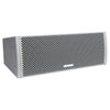 Sound Town ZETHUS-IP208G-R | REFURBISHED: ZETHUS Series Dual 8” 900W Water-Resistant Passive Line Array Loudspeaker with 3” Titanium Compression Driver, Full Range/Bi-amp Switchable, Gray - Right Panel