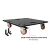 Sound Town ZETHUS-M115SM3X2 Sturdy Plywood Caster Board for ZETHUS-M115S Subwoofers and Furniture with 4-inch Wheels and Brakes - Easily Transportable