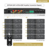 Sound Town ZETHUS-V26T & NTA3.4DSP Amplifier Connection Diagram – High-Impedance Mode 