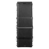 Sound Town ZETHUS-VX118S112BX3 | ZETHUS Series Passive Line Array System w/ One 18" Subwoofer, Three 12" Loudspeakers, Versatile Installations, Black -  Front Panel