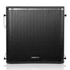 Sound Town ZETHUS-VX118SPW | ZETHUS Series 18” 1600W Powered Line Array Subwoofer w/ Built-In DSP, LPF, Versatile Installations, Black - Front Panel