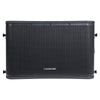 Sound Town ZS-112BPW-2PRS ZETHUS Series 12” Powered 2-Way Line Array Loudspeaker System with Two Titanium Compression Drivers, Black for Live Sound, Club, Bar, Restaurant, Church and School - Front Panel
