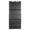 ZS-A210X4A18S | Powered Line Array System with Four Dual 10" Loudspeakers, 18" Subwoofer, and Multi-Purpose Flying/Ground-Stacking Frame, Black Front Panel