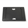 Sound Town ZSCB-A18S | Heavy-Duty Plywood Caster Board for ZETHUS-A18SPW Subwoofer with 4" Wheels and Brakes - Top View