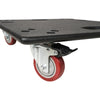 Sound Town ZSCB-FL118S Durable Plywood Caster Board for Reliable Transport of FILA-118S Subwoofer and Furniture, with 4-inch Wheels and Brakes