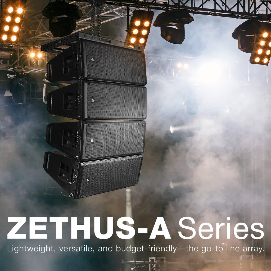 ZETHUS-A210PW | Dual 10" Versatile & Lightweight Powered Line Array Speaker Module with Class-D Amplifier, DSP, for Lounge, Club, Bar, Theater, Restaurant, Church, Black - Lightweight, Budget-Friendly, and Versatile Installation