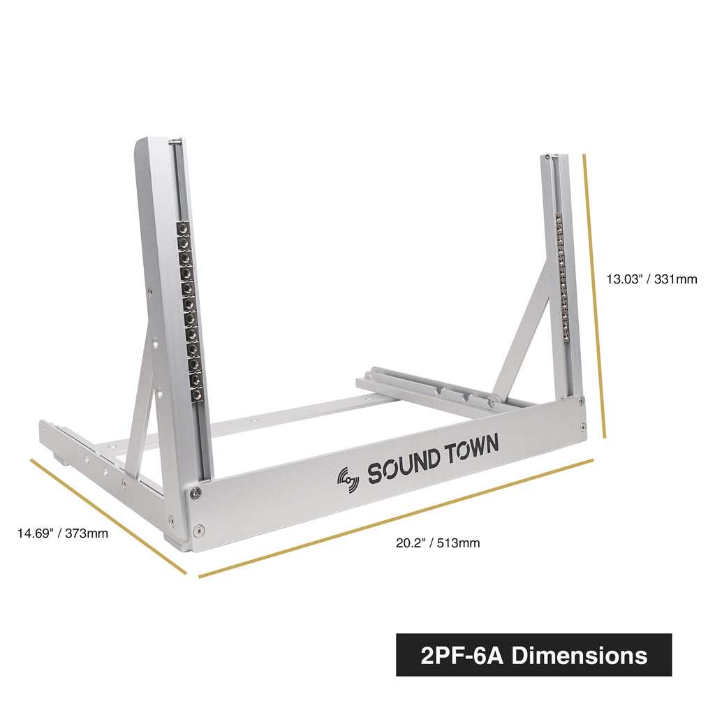 Aazon.co: Sound Town 12U 2-Post Heavy-Duty Open-Frae Rack, for Audio/Video, Network Switches Aazon.co: Sound Town 12U 2-Post Heavy-Duty Open-Frae Rack, for Audio/Video, Network Switches