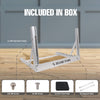 Sound Town 2PF-6A-R 6U Aluminum 2-Post Desktop Open-Frame Rack for PA, Audio/Video, Network Switches, Routers, Patch Panels, Angle Adjustable, Refurbished - Package Contents, Included in the Box, Parts & Accessories, Screw Sizes