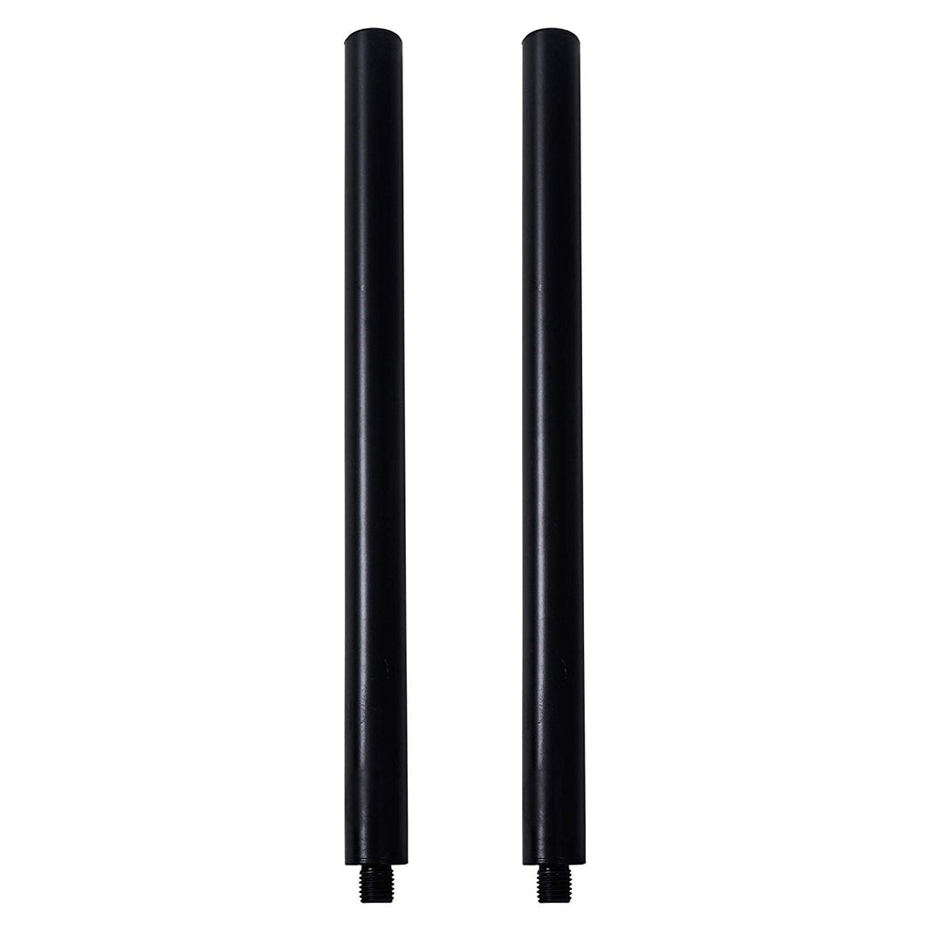 STSD-M20B-PAIR | 2-Pack Subwoofer/Speaker Extender Poles, Fits M20  Threading, Black