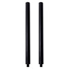 Sound Town STSD-M20B-PAIR-R 2-Pack Subwoofer/Speaker Extender Poles, Fits M20 Threading, Black, Refurbished