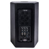 Sound Town KALE-112BPW | KALE Series 12” 700W Powered DJ PA Speaker w/ Bluetooth, Titanium Compression Driver, 3-Channel Mixer, Black - Back Panel
