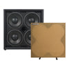 Sound Town BGC410BK 4 x 10“ 800W Bass Cabinet w/ Horn, 8-ohm, Birch Plywood, Black Tolex - removable wheat cloth grill