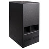 Sound Town CARME-110SPW CARME Series 10” 600W Powered PA/DJ Subwoofer with Folded Horn Design, Black - Right Panel