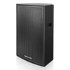 Sound Town CARME-115BPW-R CARME Series 15" 2-Way Powered Professional PA DJ Monitor Speaker, Black w/ Compression Driver for Installations, Live Sound, Karaoke, Bar, Church, Refurbished - Left Panel