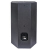 Sound Town CARME-115BV2 CARME Series 15" 800W 2-Way Professional PA DJ Monitor Speaker, Black w/ Compression Driver for Installation, Live Sound, Karaoke, Bar, Church- Back Panel with Speakon, Raw Wire Cornnectors