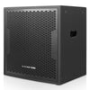 Sound Town CARME-15SPW-PAIR CARME Series 15" 1400 Watts Powered PA DJ Subwoofers with DSP and Plywood Enclosure, Black - Left Panel