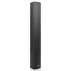 Sound Town CARME-18M64 Compact Professional Line Array Column Speaker with Wall Mount Bracket, 6 x 3" Woofers, 4 x 1.2" Dome Tweeters, Black, for Church, Lounge, Live Event, Restaurants