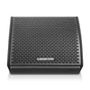 Sound Town CARME-8MPW CARME Series 8" Coaxial 2-way Powered Professional PA DJ Stage Monitor Speaker for Live Sound, Bar, Church - front panel