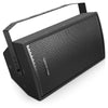 Sound Town CARME-U108BNIX CARME Series 8" Passive 350W 2-Way Professional Wall-Mount Stage Monitor Loudspeaker, Black with Compression Driver and U Bracket for Commercial Audio Installation, Live Sound, Karaoke, Bar, Church - Surface Mount