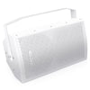Sound Town CARME-U108W-R | REFURBISHED: CARME Series 8" Passive 350W 2-Way Professional Wall-Mount Stage Monitor Loudspeaker, White with Compression Driver and U Bracket for Commercial Audio Installation, Live Sound, Karaoke, Bar, Church - surface mount speakers