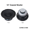 Sound Town CARME-U10MB CARME Series 10" Coaxial Passive 2-way Professional PA DJ Stage Monitor Speaker, Black with U Mounting Bracket, for Wall-Mount Applications / Installations - 10" 100 degree Conical Woofer