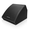 Sound Town CARME-U8MB CARME Series 8" Coaxial Passive 2-way Professional PA DJ Stage Monitor Speaker, Black with U Mounting Bracket, for Surface-Mount, Installation, Commercial Audio, Live Sound, Bar, Church - Left Panel