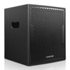 Sound Town CARPO-12DSPW CARPO Series 800W 12" Powered Subwoofer with 2 Speaker Outputs, Plywood Enclosure, Black - 3" Voice Coil