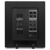 Sound Town CARPO-15SPW | CARPO Series 15” Powered PA Subwoofer with 2 Speaker Outputs, 1600W, LPF, Birch Plywood, Black - Back Panel Input and Outputs