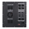 Sound Town CARPO-15SPW-PAIR CARPO Series 2-Pack 15-inch 1600 Watts Powered PA DJ Subwoofers with Speaker Outputs, Plywood Enclosure and Wheels, Black - Amplifier Module