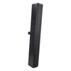 Sound Town CARPO-V10B-R Passive Wall-Mount Column Mini Line Array Speaker with 8 x 5” Woofers, Black for Live Event, Church, Conference, Lounge, Refurbished with U-Shape Wall Bracket