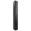 Sound Town CARPO-V10B Passive Wall-Mount Column Mini Line Array Speaker with 8 x 5” Woofers, Black for Live Event, Church, Conference, Lounge