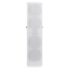Sound Town CARPO-V5W12 Passive Wall-Mount Column Mini Line Array Speakers with 4 x 5” Woofers, White for Live Event, Church, Conference, Lounge, Commercial Audio Installation - Front Panel