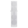 Sound Town CARPO-V5W15 Passive Wall-Mount Column Mini Line Array Speakers with 4 x 5” Woofers, White for Live Event, Church, Conference, Lounge, Commercial Audio Installation - Front Panel
