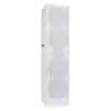 Sound Town CARPO-V5W15 Passive Wall-Mount Column Mini Line Array Speakers with 4 x 5” Woofers, White for Live Event, Church, Conference, Lounge, Commercial Audio Installation - Right Panel