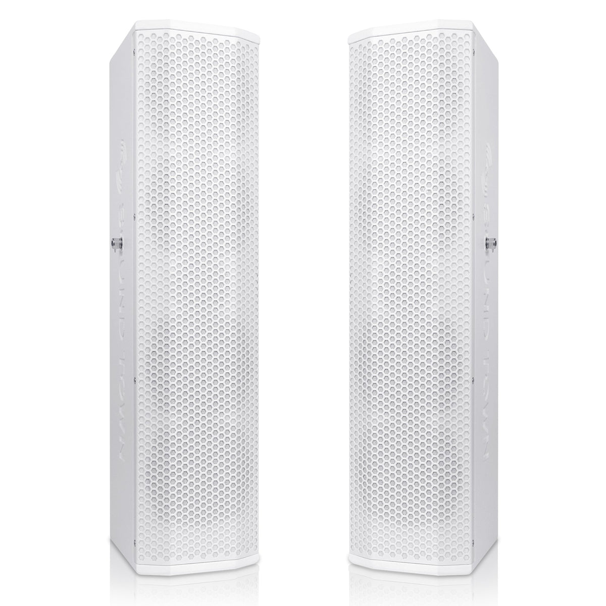 CARPO-V5W Passive White 4x 5” Wall-Mount Column Mini Line Array ...