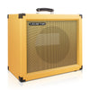 Sound Town GUC112OBOR-EC 1 x 12" Empty Open-back Guitar Speaker Cabinet, Plywood, Orange with Carry Handles