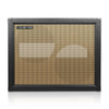 Sound Town GUC212OBBK-EC-R | REFURBISHED: 2 x 12" Empty Open-back Guitar Speaker Cabinet, Plywood, Black with Wheat Grill Front Panel, Refurbished