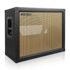 Sound Town GUC212OBBK-EC 2 x 12" Empty Open-back Guitar Speaker Cabinet, Plywood, Black with Carry Handles