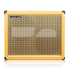 Sound Town GUC212OBOR-EC 2 x 12" Empty Open-back Guitar Speaker Cabinet, Plywood, Orange with Wheat Grill Front Panel