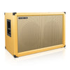 Sound Town GUC212OR-R | REFURBISHED: 2 x 12" Guitar Speaker Cabinet, Birch Plywood, Orange Tolex, Wheat Cloth Grille with wheat-grill
