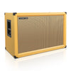Sound Town GUC212OR-EC-r 2x12" Empty Guitar Speaker Cabinet, Birch Plywood, Orange, Wheat Cloth Grill, Front or Rear Loading, Compatible with Celestion/Eminence Speakers, Refurbished - Contemporary Design