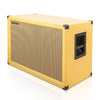 Sound Town GUC212OR-EC 2x12" Empty Guitar Speaker Cabinet, Birch Plywood, Orange, Wheat Cloth Grill, Front or Rear Loading, Compatible with Celestion/Eminence Speakers - Retro Style