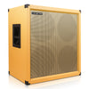 Sound Town GUC412OR-EC 4 x 12" Empty Closed-back Guitar Speaker Cabinet, Plywood, Orange with Carry Handles