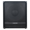 Sound Town METIS-15PWG METIS Series 1800 Watts 15” Powered Subwoofer with Class-D Amplifier, 4-inch Voice Coil, High-Pass Filter - Front Panel