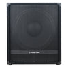 Sound Town METIS-15PWG-R METIS Series 1800 Watts 15” Powered Subwoofer with Class-D Amplifier, 4-inch Voice Coil, High-Pass Filter, Refurbished - Front Panel